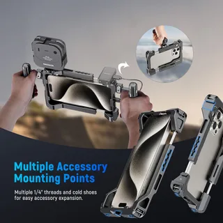 Neewer PA017 Telefon Kafesi &amp; 67mm Filtre adaptörlü