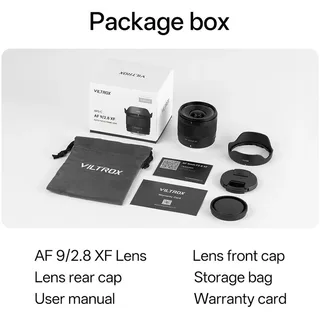 Viltrox AF 9mm f/2.8 Air XF Lens (Fuji X)