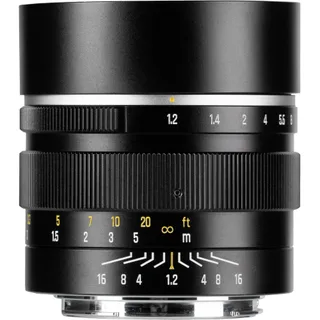 7Artisans 50mm F1.2 Sony (E Mount) MF APS-C Lens Siyah