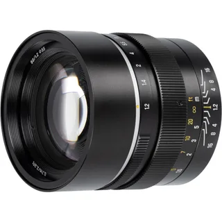 7Artisans 50mm F1.2 Sony (E Mount) MF APS-C Lens Siyah
