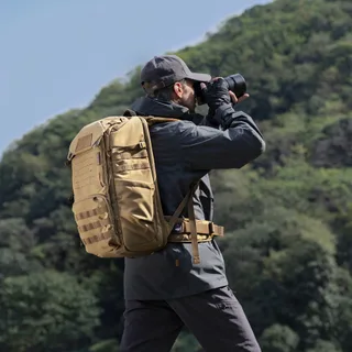 PGYTECH OneMo Tactical Camera/Drone Backpack (Coyote Brown, 35L)