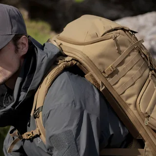 PGYTECH OneMo Tactical Camera/Drone Backpack (Coyote Brown, 35L)