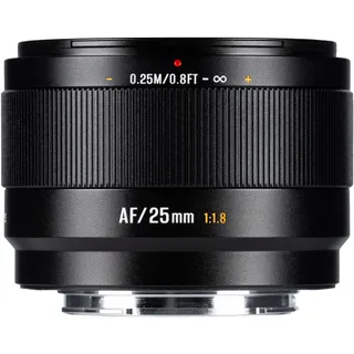 7Artisans AF 25mm F1.8 Sony (E Mount) APS-C Lens Siyah