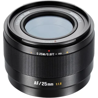 7Artisans AF 25mm F1.8 Sony (E Mount) APS-C Lens Siyah