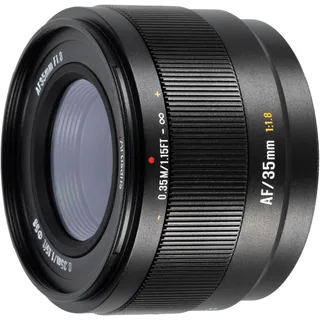 7Artisans AF 35mm F1.8 Sony (E Mount) APS-C Lens Siyah