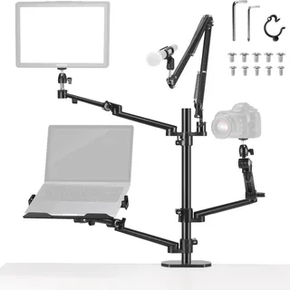 Neewer DS007 Dört Kollu Masaüstü Yayıncı Standı