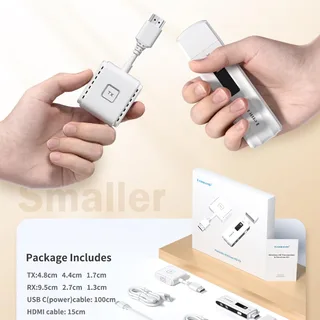Lemorele P200 HDMI 1TX &amp; 1RX Wireless Görüntü Aktarıcı