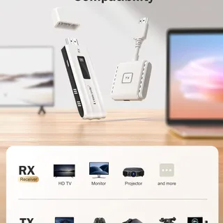 Lemorele P200 HDMI 1TX &amp; 1RX Wireless Görüntü Aktarıcı