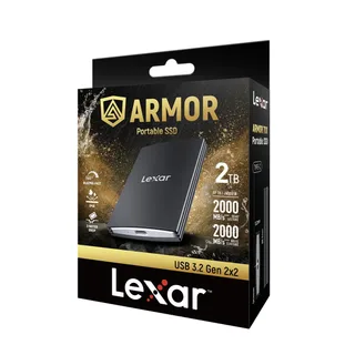 Lexar 2 TB ARMOR 700 USB 3.2 Gen 2x2 Portable SSD