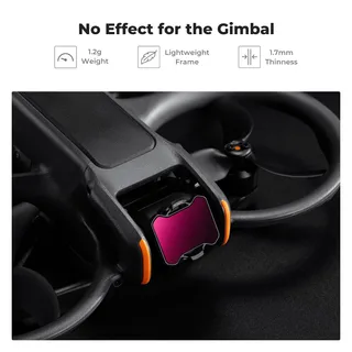 K&amp;F Concept DJI Avata 2 ND/PL 4'lü Filtre Seti Nano-X Serisi