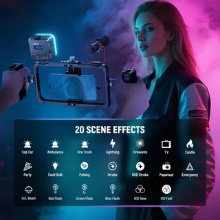 NEEWER RGB61 RGB Mini Mobil Video Işığı
