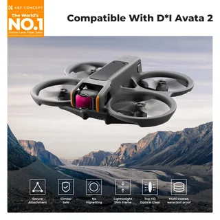 K&amp;F Concept DJI Avata 2 ND/PL 4'lü Filtre Seti Nano-X Serisi