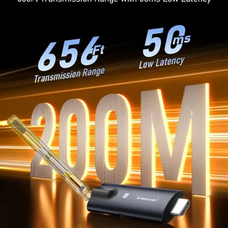 Lemorele R1040 1TX &amp; 4RX Wireless Görüntü Aktarıcı