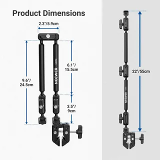 NEEWER UA061 55cm Profesyonel Masaüstü Kol Standı
