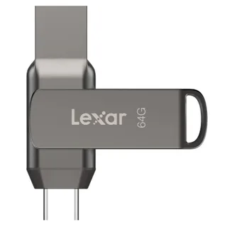 Lexar 64 GB JumpDrive Dual Drive D400 USB 3.1 Type-C