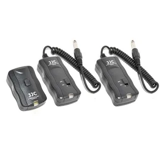 JJC JF-G2S Paraflaş için Çift Alıcılı Tetikleyici Seti