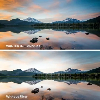 Nisi 100 x 150mm GND8 (0.9) Hard NANO IR Glass Camera Filter