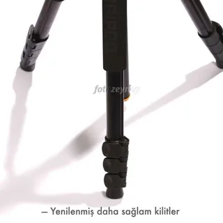 Digipod A-2841NXP Profesyonel Tripod + PH-223 Kollu Kafa