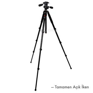 Digipod A-2841NXP Profesyonel Tripod + PH-223 Kollu Kafa