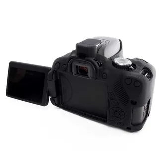 EasyCover Silikon Kılıf (Canon EOS 650D / 700D Siyah)