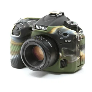EasyCover Silikon Kılıf (Nikon D7100 / D7200 Kamuflaj)