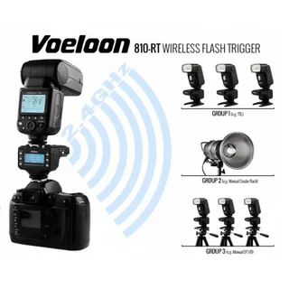 Voeloon 810-RT N TTL HSS 1/8000 Trigger (Nikon)