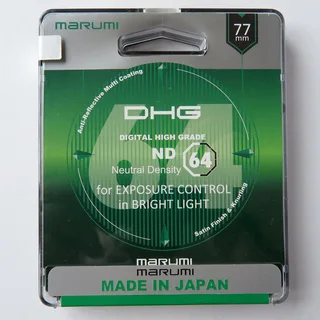 Marumi DHG ND64 Filtre 58mm (6 Stop)