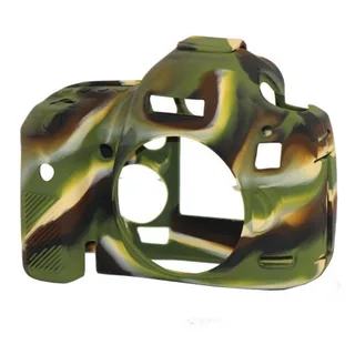 EasyCover Silikon Kılıf (Canon EOS 5D Mark III / 5DS / 5DS R Kamuflaj)