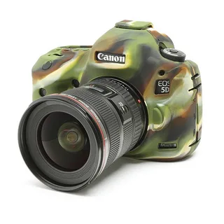EasyCover Silikon Kılıf (Canon EOS 5D Mark III / 5DS / 5DS R Kamuflaj)