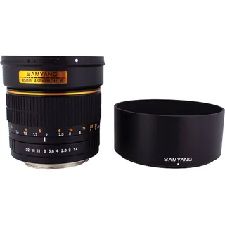 Samyang 85mm f/1.4 ASP IF Full Frame Lens (Pentax)