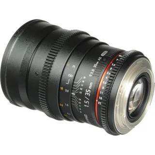 Samyang 35mm T1.5 Full Frame Cine Lens (Sony A)