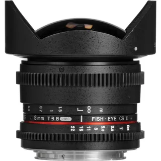 Samyang 8mm T3.8 Crop UMC Fisheye Lens (Sony E)