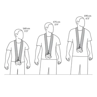 Miggo Strap &amp; Wrap Aynasız için Koruyucu Kılıfa Dönüşen Askı (Pebble Road)
