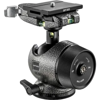 Gitzo GH3780QD Series 3 Center Ball Head with Bubble Sphere and QR Plate