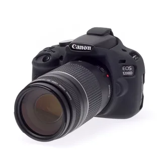 EasyCover Silikon Kılıf (Canon EOS 1200D Siyah)