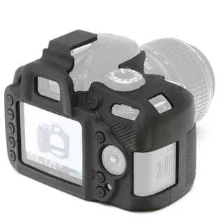 EasyCover Silikon Kılıf (Nikon D3200 Siyah)