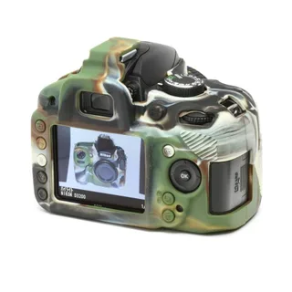 EasyCover Silikon Kılıf (Nikon D3200 Kamuflaj)
