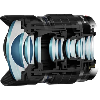 Olympus m.Zuiko ED 8mm f/1.8 Fisheye PRO Lens