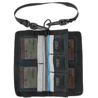 Tamrac Goblin Memory Card Wallet for Six SD &amp; Four CF Cards (Ocean) T1160-4343