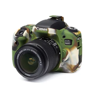 EasyCover Silikon Kılıf (Canon EOS 760D Kamuflaj)