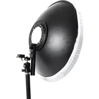 Lifei LD-955E Kafa Flaşı için Beauty Dish / Silver Reflector 56cm