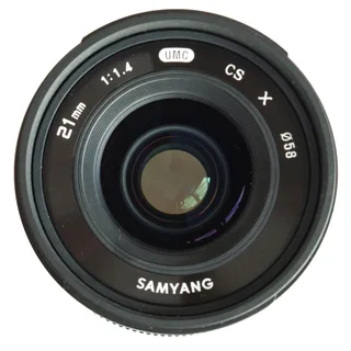 Samyang 21mm f/1.4 ED AS UMC CS Lens (Fujifilm X)