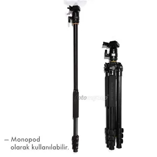 Digipod A-2841NX Profesyonel Tripod + BH-12M Top Kafa