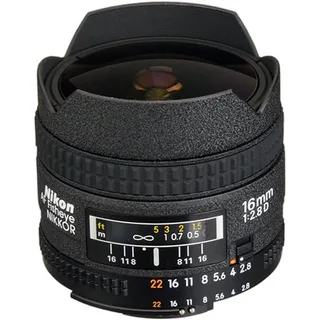 Nikon AF Fisheye-Nikkor 16mm f/2.8D Balıkgözü Lens