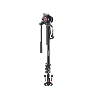 Manfrotto MVMXPRO500A XPRO Monopod + MVH500AH Fluid Video Head