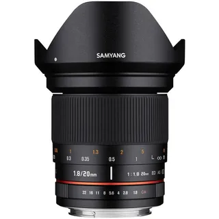Samyang 20mm f/1.8 ED AS UMC Lens (Sony E)