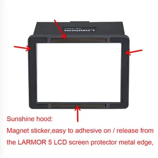 GGS LCD Ekran Koruyucu + Hood 5th Generation
