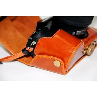 OEM Deri Kılıf (Sony A7II/A7RII/A7SII Kahve)