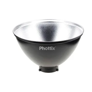 Phottix Wide Angle Reflector with Grid and Diffuser (Bowens Mount, 35cm)
