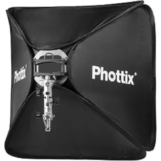 Phottix Transfolder Softbox with Cerberus Multi Mount Holder Kit 80x80cm